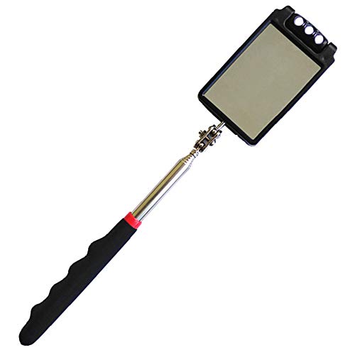 Telescopic Inspection Mirror ï¼ŒTelescopic lamp Inspection Mirror, 360 Rotating lamp Inspection Mirror, Mechanics Mirror, Inspection Mirror, car Inspection Mirror