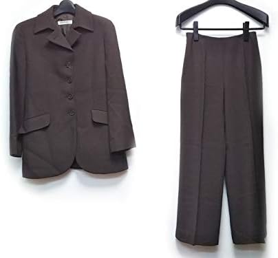 Amazon エンポリオアルマーニ Emporio Armani レディースパンツスーツ レディース ダークブラウン 中古 パンツスーツ 通販