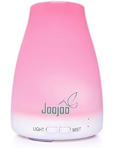 Aromatherapy Essential Oil Diffuser by JooJoo - 7 Color...
