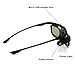 3D Glasses, Active Shutter Rechargeable Eyewear for 3D DLP-Link Projectors Cocar Toumeithumb 1