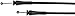 Dorman 924-351 Rear Right Door Latch Release Cable Compatible with Select Ford Models (OE FIX)