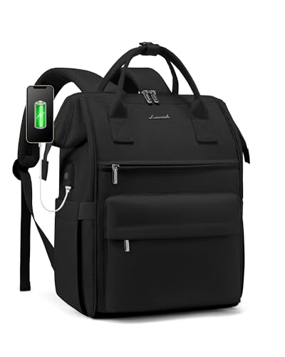 LOVEVOOK Schulrucksack Teenager Mädchen, 15,6 Zoll Laptop Schultasche Arbeitstasche Herren Damen, Wasserdicht Reiserucksack Handtasche Rucksack Morder