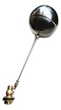 Actopus 1inch Male Thread Water Sensor Float Stainless Steel Floating Ball