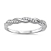 Infinity Braid Clear CZ Promise Ring New .925 Sterling Silver Band Size 10 (RNG14326-10)