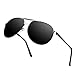 Men Aviator Sunglasses Women Vintage Polarized Pilot Sun Glasses UV 400 Protection by Kennifer (Grey)