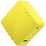 GL.iNet GL-MT300N Mini Travel Router, Wi-Fi Converter, OpenWrt Pre-installed, Repeater Bridge, 300Mbps High Performance, OpenVPN Client, Tor Compatible