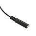 VCE 2.5mm Male to 3.5mm Female Stereo Jack Cable Adapter for Headphone