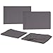 1500 Supreme Collection Queen Sheet Sets Gray - Luxury Hotel Bed Sheets and Pillowcase Set for Queen Mattress - Extra Soft, Elastic Corner Straps, Deep Pocket Sheets, Queen Gray
