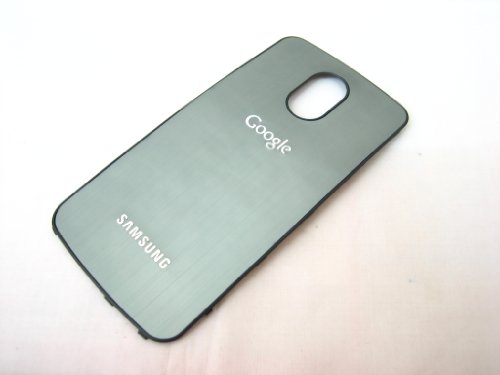 Samsung Google Galaxy Nexus Prime GT-i9250 ~ Metal Grey Plastic Back Cover ~ Mobile Phone Repair Part Replacement Samsung Google Galaxy Nexus Prime GT-i9250 ~ Metal Grey Plastic Back Cover ~ Mobile Phone Repair Part Replacement