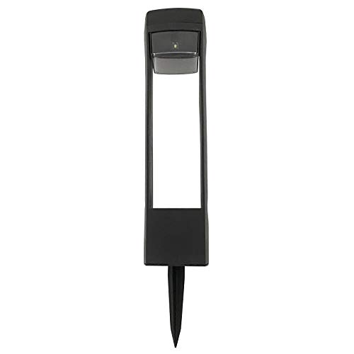 8er Set LED Solarleuchte Solar Lampe Kunststoff Schwarz Gartenleuchte Solarlampe Wegleuchte Gartenbeleuchtung Außenlampe… – Bild 4