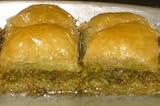 Baklava with Pistachio 12-15 Pieces, 1-1.2 Pounds