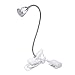 LED Grow Light, Hgrope 5W LED Clip Desk Lamp Clamp Flexible Neck 360 Degree for Hydroponic Garden Greenhouse
