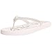 David's Bridal Best Day Ever Flip Flops Style BESTDAYFF, Silver, S