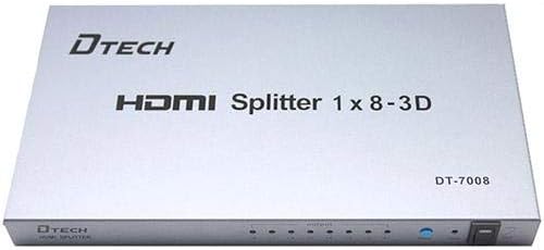 Splitter from Hdmi 1 to 8 by Dtech, Dt-7008 price in UAE | Amazon UAE ...