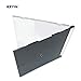 KEYIN Black Slim CD Jewel Case - Premium, 100 Pack