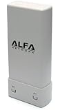 Alfa 2000mw 2W Waterproof Marine high power Long Range Outdoor 802.11 B, G, N, USB wireless network Wifi Adaptor with Integrated 12dBi Antenna - Up to 150mps