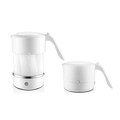 Travel Folding Silicone Electric Kettle -Food Grade Silicone - Fast Boiled Automatic Power off Protection, Dual Voltage Distribution Converter, European North America Etc Multi-Country Available