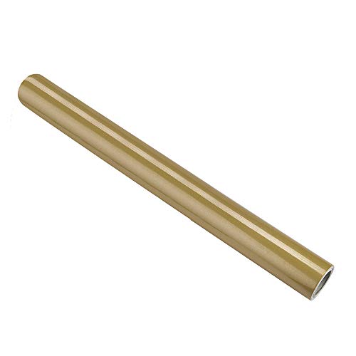 vmree 23.6"Ã—39.4" Solid Color PVC Removable Wallpaper Pearly Lustre Self-Adhesion Stoving Varnish Sticker DIY Writable Morden Interior Wall Decorative Covering (Gold)