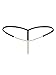 OGNEE G String Thong Panties Women Sexy Pearl Lace Briefs Underwear