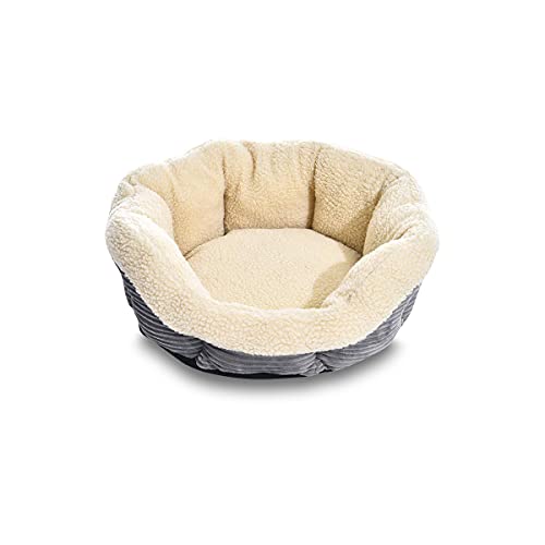 AmazonBasics Round Warming Pet Bed, 18" Pricepulse