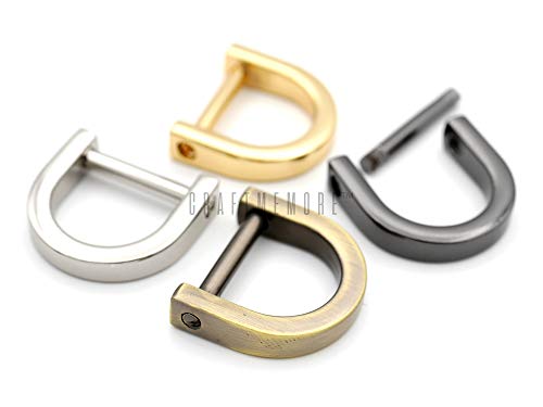 2 CRAFTMEmore+D+Rings+Shackle+Horseshoe+Replacement