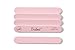 Iridesi Mini Nail Files Pink 3.5 Inches Long by 1/2 Inch Wide Emery Boards 280/320 Grit 12 Fingernail Filers Per Pack