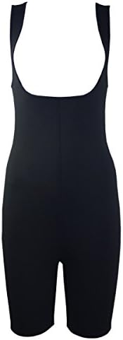 JL Pretty Women's Clip&amp;Zip Mid-thigh Latex Slim Tummy Control Body Shapewear XXL