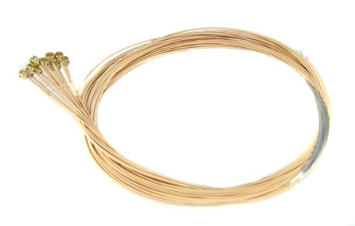 12-pack 28ga. (.028") Phosphor Bronze Guitar Strings - Made in the USA!