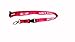 Lanyard Keychain - Compatible with Jeep JK Wrangler - Colors: Black, Pink, Purple, Red, White, Blue (Pink)