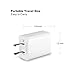 Coteci 3 Pack 5W 1A USB Travel Power Adapter with 3 Feet / 1 Meter Lightning to USB Cable