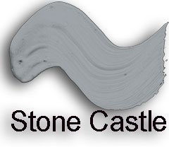 Renaissance Chalk Furniture Paint 1/2 Pint - Non Toxic, Eco-Friendly, Superior Coverage - Stone Castle (8oz)