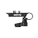 Movo CAB1000 15mm Modular Rod Clamp Adapter - Mounts Cameras, Monitors, Recorders to Rigs with Multiple 1/4