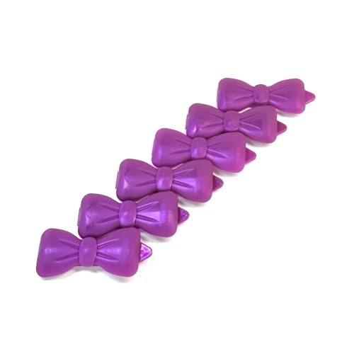 Hair Bow Hair Clip for Pets Dog Hair Clip Mother of Pearl Purple 58
