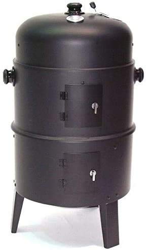 D&L 3in1 BBQ Holzkohlegrill Räuchertonne Räuchergrill Grilltonne Smoker 56512 Grill AWZ, Grillofen Räucherofen… – Bild 4
