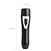 VereBeauty Women's Painless Mini Hair Remover (2 in 1)-Nose Trimmer and Facial Shaver (Black)