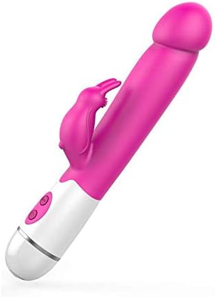 MZXNC Ultra Thruster USB Rechargeable Powerful 36 Modes Vibration & Rotation & Thrust Silicone Waterproof rabbít Víbrátórs for Women,Purple Sexx Tops Tshirt