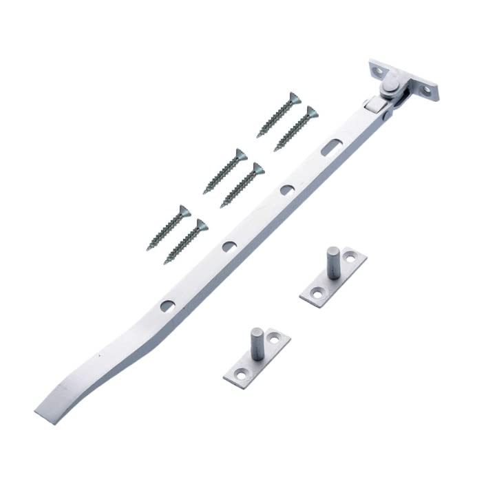 TERF® 250mm Heavy Duty Aluminium Window Casement Stay Spoon Style 250mm (10'') Including Fixing Screw - Pack of 1