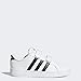 adidas Performance Baby Baseline Sneaker, White/Black/White, 9.5K M US Toddler