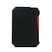 DSC-Mart Texture Case for Smok G-priv, Protective Silicone Skin SMOK G PRIV Rubber Cover Sleeve Wrap Gel Fits Smok Gpriv 220W Mod (Black)