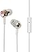 kate spade new york Earbuds [in-Ear Headphones] with Gold & Silver Trim - Vintage Rose