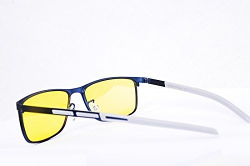 AHT Night Vision Glasses,No Glare Glasses,Night Driving Glasses, Anti Glare from Headlights of Vehicles, Foggy Days Rainy Days for Driving Safety, Unisex