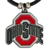 NCAA Ohio State Buckeyes Rubber Cord Necklace