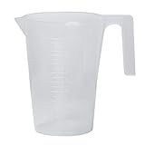 Bel-Art Tall Form 1000ml Polypropylene Graduated Pitcher; 10ml Graduation (F28991-0000)