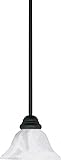 NUVO 60/386 One Light Mini Pendant, Textured Flat
