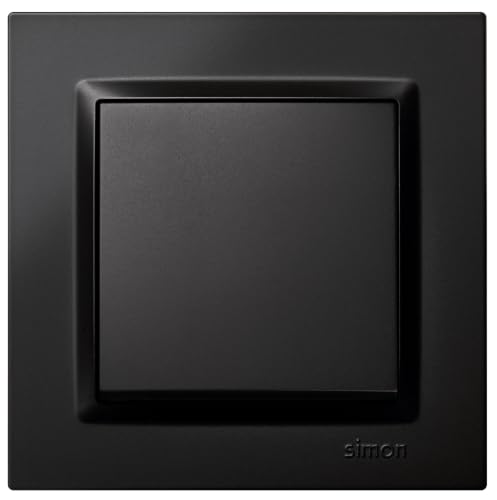 10 Interruptor Conmutador de Pared 230V Negro