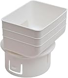 K-TEC GUTTER SUPPLY 3"x4"x4" Downspout Drainage
