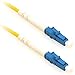 PacSatSales - Fiber Optic Patch Cable - Single Mode - SIMPLEX - OS1-9/125um (1M, LC to LC)