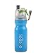 O2COOL Mist 'N Sip Drinking and Misting Bottle ArcticSqueeze Classic - 20oz (Colors May Vary)