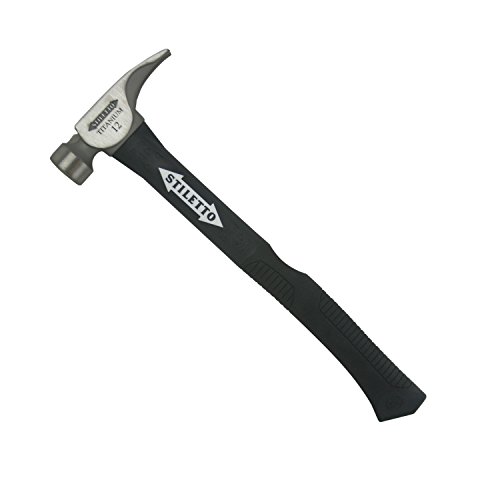 Stiletto TI12MC-F 12 oz Ti Milled Face with Curved Poly-Fiberglass Handle, 16"