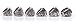 Oakland Raiders Super Bowl Championship Replica Ring by Display Box Set (A Set of 6)